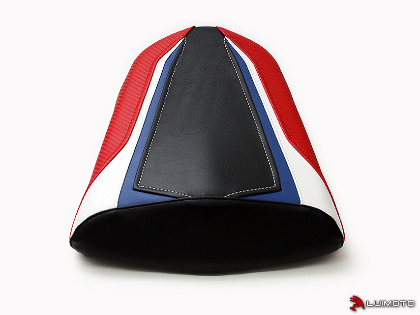 TRI-COLOUR Seat Covers for HONDA CBR 300R 15-16 Passenger Seat Cover