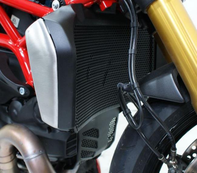 Evotech Performance Radiator Guard for Ducati Hypermotard 950 / 950 SP ...